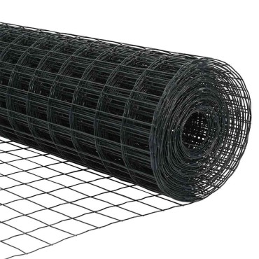 vidaXL Ευρωπαϊκός Φράκτης με Ακίδες 10x0,6 μ PVC-Επικαλυμμένο Ατσάλι