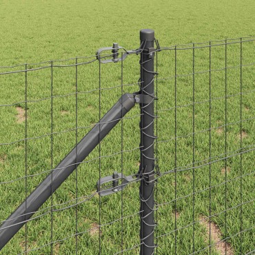 vidaXL Ευρωπαϊκός Φράκτης με Ακίδες 10x0,6 μ PVC-Επικαλυμμένο Ατσάλι