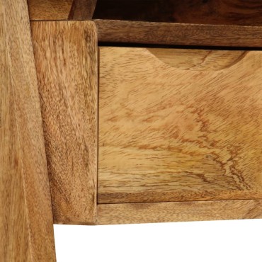 vidaXL Γραφείο 110x50x76cm από Μασίφ Ξύλο Μάνγκο 1 τεμ.
