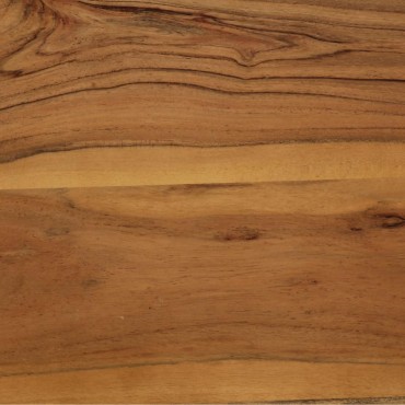 vidaXL Τραπεζαρία 75x75x76cm από Μασίφ Ξύλο Ακακίας και Ατσάλι 1 τεμ.