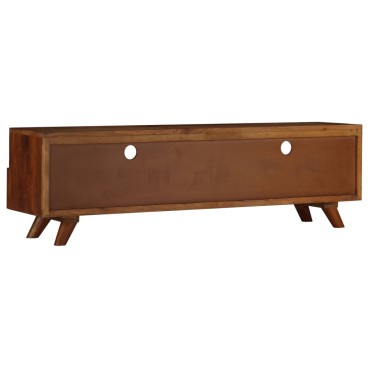 vidaXL Έπιπλο Τηλεόρασης 140x30x40cm από Μασίφ Ανακυκλωμένο Ξύλο
