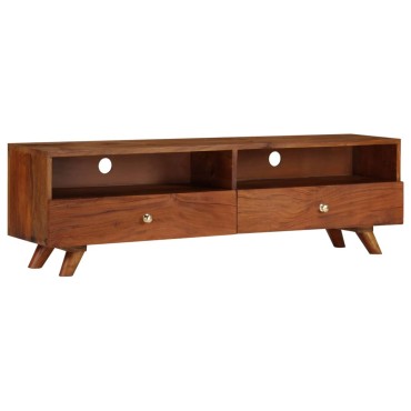 vidaXL Έπιπλο Τηλεόρασης 140x30x40cm από Μασίφ Ανακυκλωμένο Ξύλο