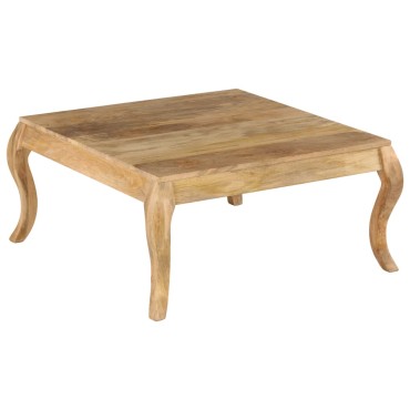 vidaXL Τραπεζάκι Σαλονιού 80x80x40cm από Μασίφ Ξύλο Μάνγκο 1 τεμ.