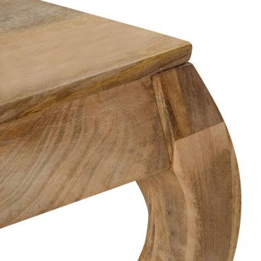 vidaXL Τραπεζάκι Σαλονιού 80x80x40cm από Μασίφ Ξύλο Μάνγκο 1 τεμ.
