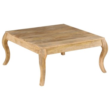 vidaXL Τραπεζάκι Σαλονιού 80x80x40cm από Μασίφ Ξύλο Μάνγκο 1 τεμ.