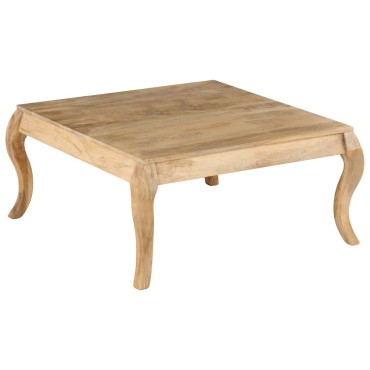 vidaXL Τραπεζάκι Σαλονιού 80x80x40cm από Μασίφ Ξύλο Μάνγκο 1 τεμ.