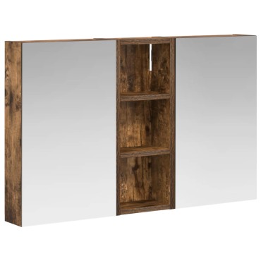 vidaXL Σετ Ντουλαπιών Μπάνιου 3 τεμ. 80x10,5x50 εκ