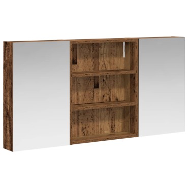 vidaXL Σετ Ντουλαπιών Μπάνιου 3 τεμ. 100x10,5x50 εκ