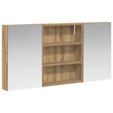 vidaXL Σετ Ντουλαπιών Μπάνιου 3 τεμ. 100x10,5x50 εκ