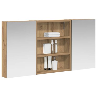 vidaXL Σετ Ντουλαπιών Μπάνιου 3 τεμ. 100x10,5x50 εκ