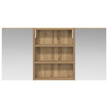 vidaXL Σετ Ντουλαπιών Μπάνιου 3 τεμ. 100x10,5x50 εκ