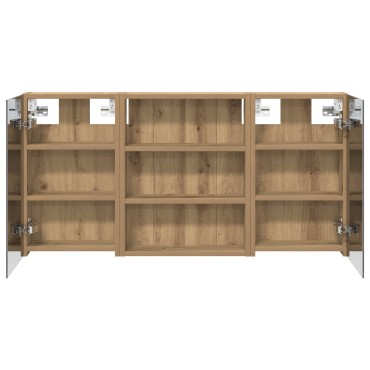 vidaXL Σετ Ντουλαπιών Μπάνιου 3 τεμ. 100x10,5x50 εκ