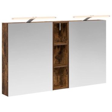 vidaXL Σετ Ντουλαπιών Μπάνιου 3 τεμ. 120x14,5x70 εκ
