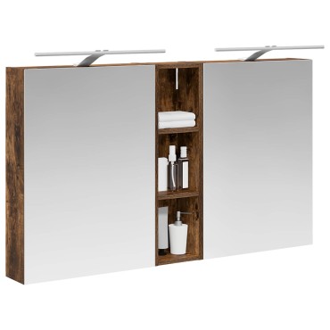 vidaXL Σετ Ντουλαπιών Μπάνιου 3 τεμ. 120x14,5x70 εκ