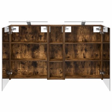 vidaXL Σετ Ντουλαπιών Μπάνιου 3 τεμ. 120x14,5x70 εκ