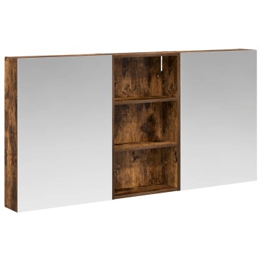 vidaXL Σετ Ντουλαπιών Μπάνιου 3 τεμ. 140x14,5x70 εκ