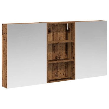 vidaXL Σετ Ντουλαπιών Μπάνιου 3 τεμ. 140x14,5x70 εκ