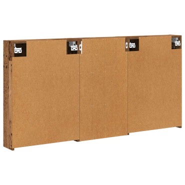 vidaXL Σετ Ντουλαπιών Μπάνιου 3 τεμ. 140x14,5x70 εκ