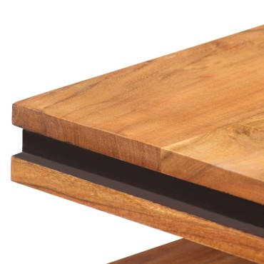 vidaXL Τραπεζάκι Σαλονιού 100x45x33cm από Μασίφ Ξύλο Ακακίας 1 τεμ.