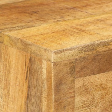 vidaXL Παπουτσοθήκη 86x35x55cm από Μασίφ Ξύλο Μάνγκο