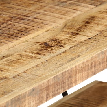 vidaXL Έπιπλο Τηλεόρασης 160x40x50cm από Μασίφ Ξύλο Μάνγκο
