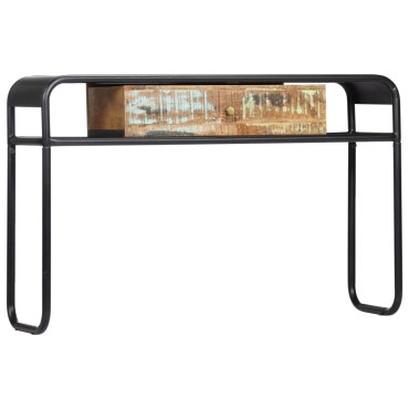 vidaXL Τραπέζι Κονσόλα 118x30x75cm από Μασίφ Ανακυκλωμένο Ξύλο 1 τεμ.