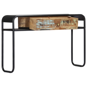 vidaXL Τραπέζι Κονσόλα 118x30x75cm από Μασίφ Ανακυκλωμένο Ξύλο 1 τεμ.