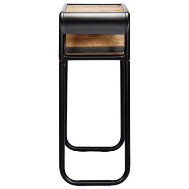 vidaXL Τραπέζι Κονσόλα 118x30x75cm από Μασίφ Ανακυκλωμένο Ξύλο 1 τεμ.