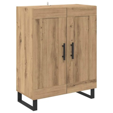 vidaXL Highboard 2 τεμ. Artisan Oak 69,5x34x180cm