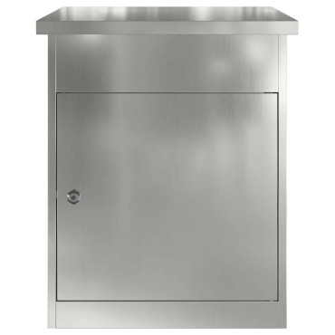 vidaXL Θυρίδα Πακέτων Μαύρο 47,5 x 38 x 59 εκ. Επικαλυμμένος Χάλυβας