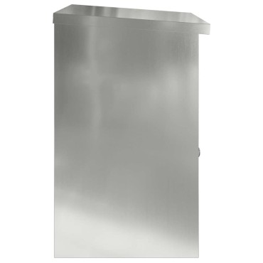 vidaXL Θυρίδα Πακέτων Μαύρο 47,5 x 38 x 59 εκ. Επικαλυμμένος Χάλυβας