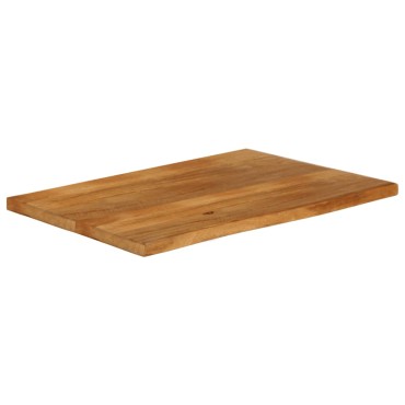 vidaXL Επιφάνεια Τραπεζιού 110x60x3,8cm Live Edge Μασίφ Ξύλο Μάνγκο 1 τεμ.