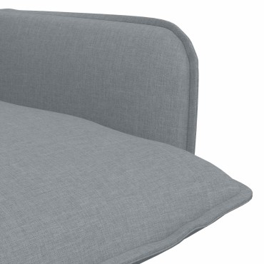 vidaXL Πολυθρόνα Ανοιχτό γκρι Ύφασμα 70x73x81cm 1 τεμ.