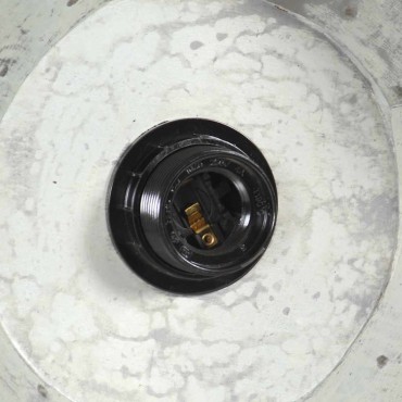 vidaXL Φωτιστικό Industrial Κρεμαστό 25 W Ασημί 109 εκ. Ε27
