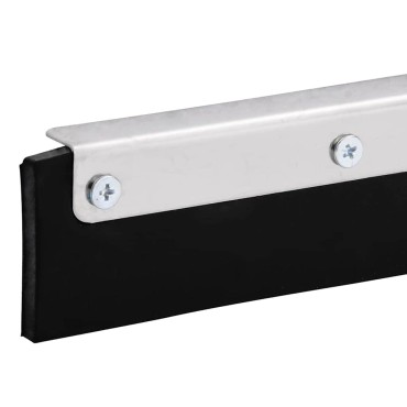 vidaXL Κεφαλή Σκουπίσματος Δαπέδου 75x122,5 εκ. Ατσάλι/Καουτσούκ