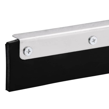 vidaXL Κεφαλή Σκουπίσματος Δαπέδου 60x122,5 εκ. Ατσάλι/Καουτσούκ