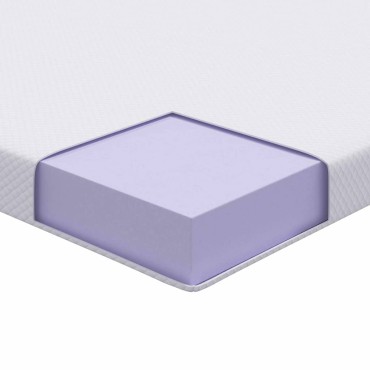 vidaXL Στρώμα μνήμης 160 x 200 cm Thick Μαλακό Ύφασμα-100% πολυέστερ