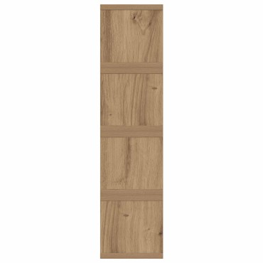 vidaXL Ράφι Αποθήκευσης CDs 4 τμχ. Artisan Δρυς 40 x 17 x 17 εκ.