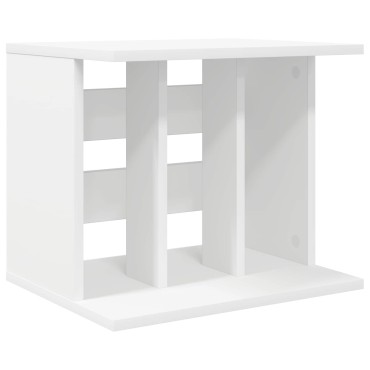 vidaXL Αποθήκευση Βινυλίου Λευκό 42x33x36cm Επεξεργασμένο Ξύλο