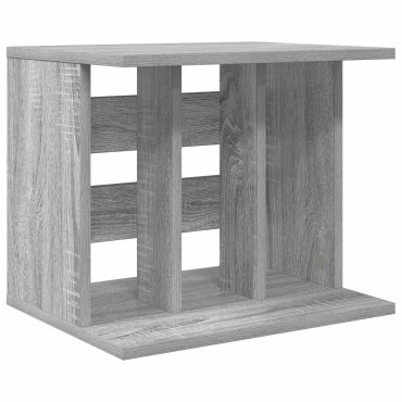 vidaXL Αποθήκευση Βινυλίου Γκρι Sonoma 42x33x36cm
