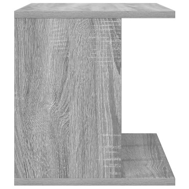 vidaXL Αποθήκευση Βινυλίου Γκρι Sonoma 42x33x36cm