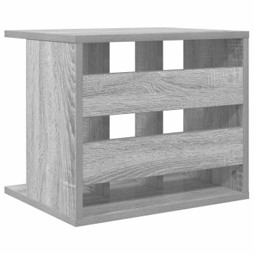vidaXL Αποθήκευση Βινυλίου Γκρι Sonoma 42x33x36cm