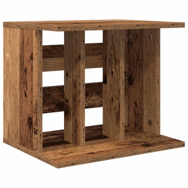 vidaXL Αποθήκευση Βινυλίου Παλαιωμένο ξύλο 42x33x36cm