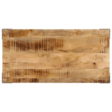 vidaXL Τραπεζαρία 110x55x75cm από Μασίφ Ξύλο Μάνγκο 1 τεμ.