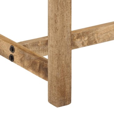 vidaXL Τραπεζαρία 110x55x75cm από Μασίφ Ξύλο Μάνγκο 1 τεμ.