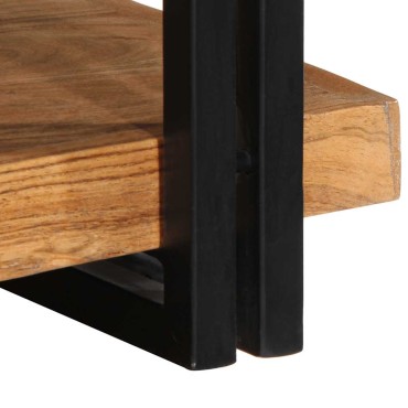 vidaXL Ράφι τοίχου 70x33x35cm μασίφ ξύλο ακακίας