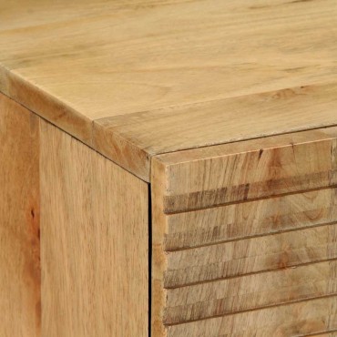 vidaXL Sideboard καφέ 60x33x75cm μασίφ ξύλο Mango