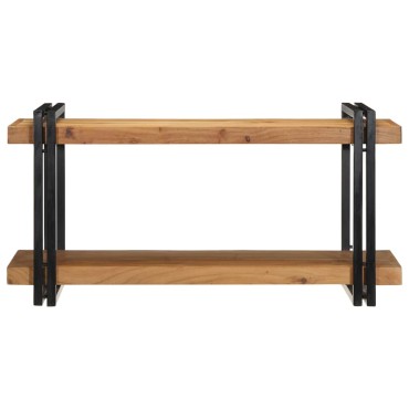 vidaXL Ράφι τοίχου 90x33x45cm μασίφ ξύλο ακακίας