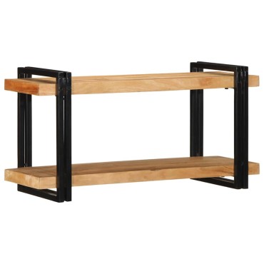 vidaXL Ράφι τοίχου 90x33x45cm μασίφ ξύλο ακακίας