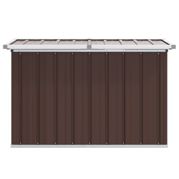 vidaXL Κουτί Αποθήκευσης Κήπου Καφέ 109x67x65cm 1 τεμ.